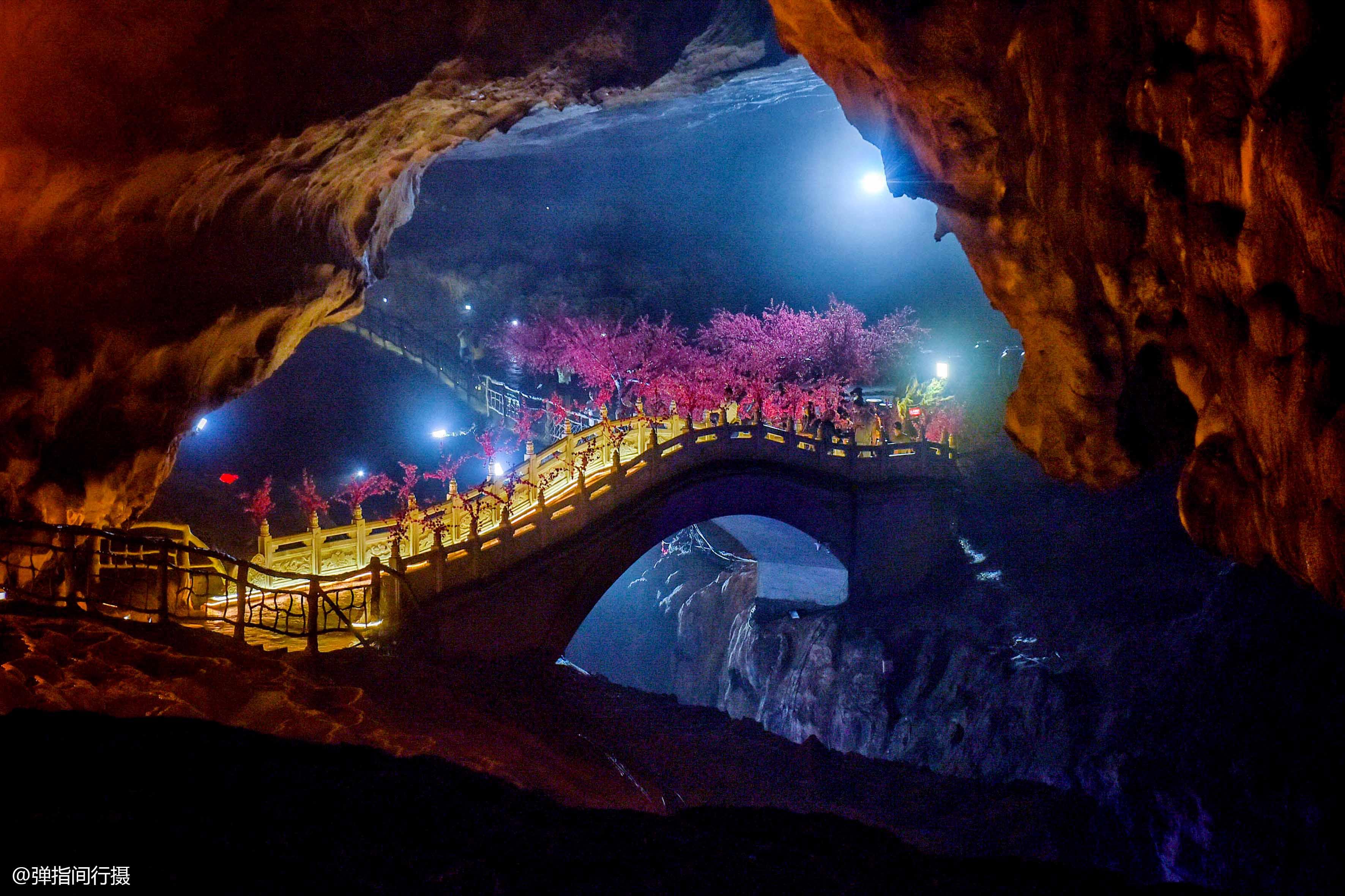 广东省连州地下河，自然之韵，奇观之旅